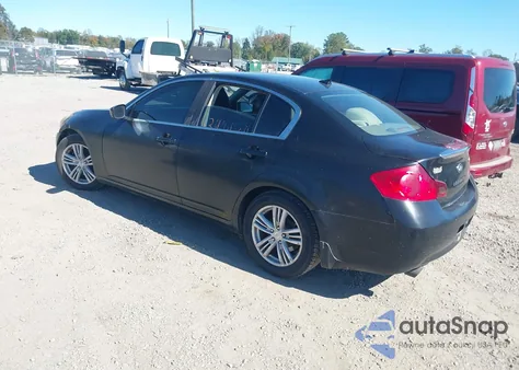 2012 Infiniti G25 from USA, damaged, VIN JN1DV6AP3CM811342